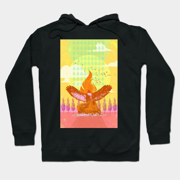 RAIN HAWK Hoodie by Showdeer